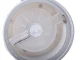 360 Spin Rotating Mop with Wheeled Bucket, 2 Microfiber Pads, White