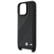 Чехол BMW для iPhone 16 Pro Max M Edition Carbon Stripe & Strap, черный