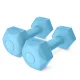 Битумные гантели 4Fizjo 1927, 2 x 0,5 кг, голубые