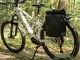 Velosipēda soma bagāžniekam 20L ūdensizturīga un ietilpīga, melna