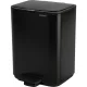 Педальное мусорное ведро Brabantia Bo 4 л, матовый черный