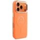 Чехол Karl Lagerfeld Karl RSG Logo MagSafe для iPhone 17 Pro, оранжевый