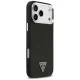 Чехол Guess Glitter Triangle Logo MagSafe для iPhone 17/18 Pro Max, черный