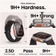 Aizsargstikls Tech-Protect Apple Watch Ultra 49 mm, 2 gab., sudraba un melns