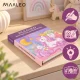 Водная раскраска Maaelo Единорог, 24 листа, 12 красок, с кистью