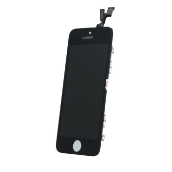 LCD displejs ar skārienpaneli iPhone SE (2016), melns (AAAA)