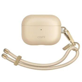 Etui UNIQ Coehl Haven na AirPods Pro 2 (2022/2023) - kremowe