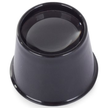 Ювелирная лупа 10x часовая наглазная, черная