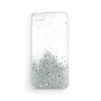Wozinsky Star Glitter vāciņš Xiaomi Redmi Note 9T 5G, caurspīdīgs
