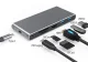 Adapter Usb-C - Hdmi, 2X Usb 3.0, Sd, Tf, Pd60W + M.2 Ngff Ssd Case