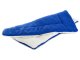 Fabric dog bed mat 70 x 53 cm blue