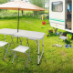 Travel Furniture Set Folding Table and 4 Chairs