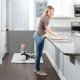 Aizsargbarjera bērniem un mājdzīvniekiem, roletes tipa, līdz 150 cm, ECOTOYS, pelēka