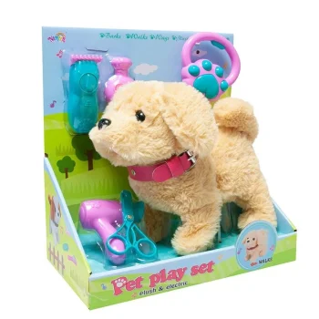 Interaktīvs suns + piederumi l Interactive dog +accessories