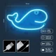 Светодиодный неон Кит Forever Light FLNE19, от USB и батареек, синий