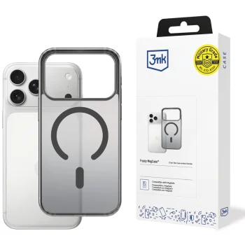 Чехол 3mk Frosty MagCase для iPhone 17 Pro Max, Черный