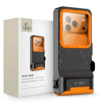 Водонепроницаемый чехол Tech-Protect IPX8 Pro для смартфонов,...