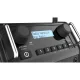 Būvlaukuma radio PerfectPro DABPRO DAB+ FM Bluetooth, melns