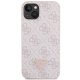 Чехол Guess GUHCP13MP4TDSCPP для iPhone 13 - розовый Crossbody 4G Metal Logo