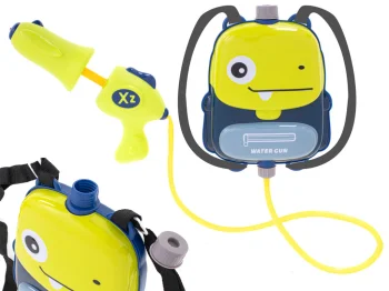 Bērnu ūdens pistole (šautene, blasteris) ar mugursomu - ūdens tvertne, 1000ml | Water Gun Backpack