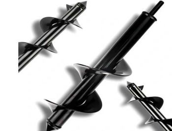 Garden Auger Drill Bit for Planting 59cm, Black