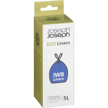Atkritumu maisi Joseph Joseph IW8 5 L, 20 gab., pelēki