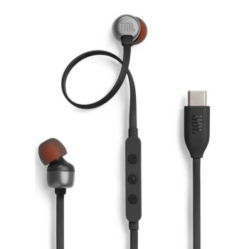 JBL Tune 310C ausīs ievietojamas USB-C austiņas, baltas