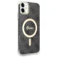 Чехол Guess для iPhone 11 4G MagSafe, черный