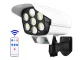 Dummy Camera Lighting Lamp for Home Garden with Built-in Solar Panel