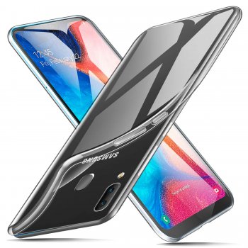 Samsung Galaxy A20e 2019 (SM-A202F) Ultraslim TPU Case, transparent | Caurspīdīgs silikona vāciņš