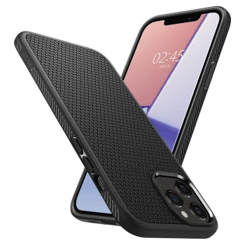 Чехол Spigen Liquid Air для iPhone 12 / 12 Pro, Matte Black