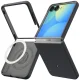 Spigen Nano Pop MagSafe vāciņš priekš Samsung Galaxy Z Flip 8, melns/pelēks