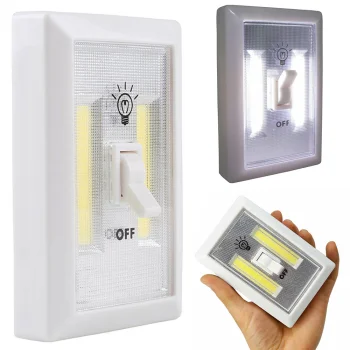 Wireless COB LED Wall Light with Magnet and Switch
