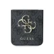 Чехол Guess Leather 4G Metal Logo для Samsung Galaxy Z Flip 6, Черный