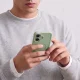Tech-Protect MagPeak MagSafe CC vāciņš iPhone 17, matēts zaļš