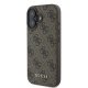 Guess 4G Classic vāciņš Apple iPhone 16, Brūns