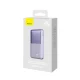 Внешний аккумулятор Baseus Bipow Pro 10000mAh 20W фиолетовый с кабелем USB Type A -...
