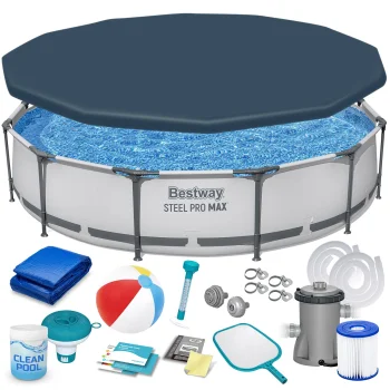 Каркасный бассейн Bestway Power Steel 366 x 76 см с аксессуарами