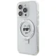 Karl Lagerfeld iPhone 15 Pro Max vāciņš HC MagSafe Ringstand, balts