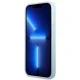 Guess Saffiano 4G Small Metal Logo vāciņš iPhone 13 - Zils