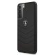 Ferrari Galaxy S21 Hard Case Off Track Quilted, Black