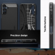 Samsung Galaxy A16 4G / 5G ( SM-A166 / SM-A165 ) Spigen Rugged Armor Case Cover, Black | Чехол Кейс...
