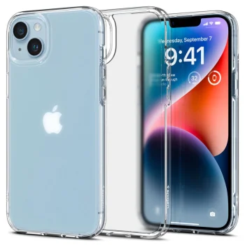 Spigen Ultra Hybrid vāciņš iPhone 14 Plus, Matēti caurspīdīgs