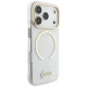 Прозрачный чехол Guess IML Script Metal MagSafe для iPhone 18 Pro Max / 17 Pro Max