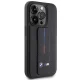 BMW Grip Stand Hot Stamp vāciņš priekš iPhone 15 Pro Max 6.7\", melns