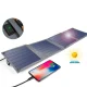 Choetech Pārnēsājams Saules Panelis Lādētājs Uzlādes Ierīce Ceļošanai 14W USB 5V / 2.4A, Pelēka | Foldable...