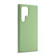 Силиконовый чехол Etteri Silicone Case для Samsung Galaxy S24 Ultra зеленый
