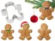 Christmas Cookie Gingerbread Cutter Shapes Set, 15 pcs.