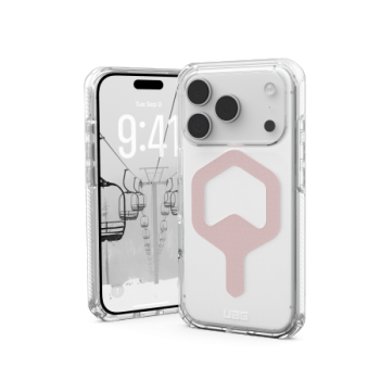 UAG Plyo MagSafe Phone Case Cover iPhone 17 Pro - Clear Pink