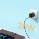 Joyroom L-P202 USB-C lādētājs 20W PD QC 3.0 AFC, melns